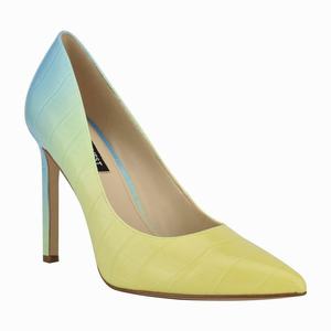 Nine West Tatiana Pointy Toe Pumps - Yellow - Ireland (SY7463809)